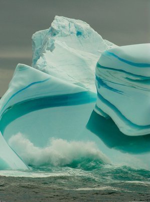 XXX letslook4treasure:  Striped Icebergs Icebergs photo