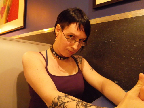 XXX Hard femme.  Deal with it. photo