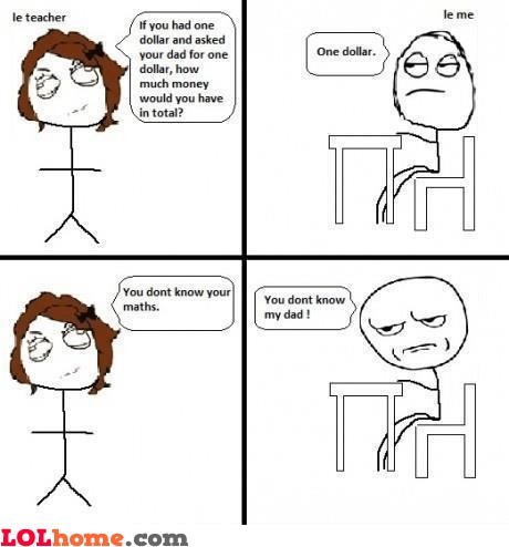 memehumor:  Dad issue http://memehumor.tumblr.com 