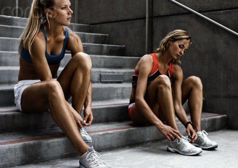 sweatsalty:  Lace up and go!