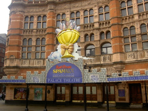 Monty Python&rsquo;s Spamalot at the Palace Theatre in London&rsquo;s West End, 2007