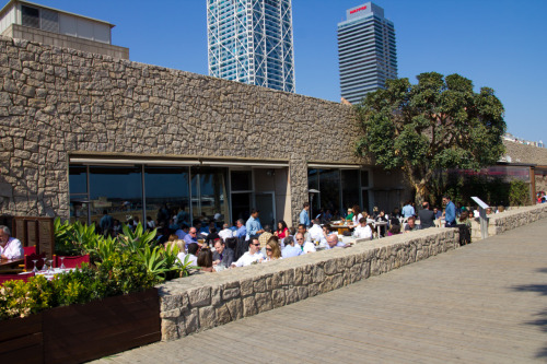 Hippa restaurang Agua ligger utmed strandpromenaden mellan Barceloneta och Port Olimpic. Förutom smarrig mat har man en uteservering som inte går av för hackor. Som turist får man fråga efter menu del dia (dagens rätt) om man är här på lunch, då den...