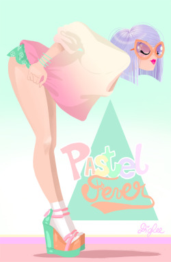 diglee:  Pastel fever-one of my illustrations- 