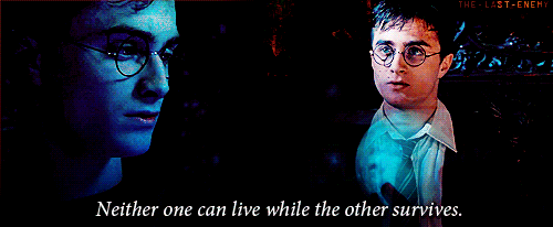 gallifreyfalls:  The prophecy said: neither one can live for the other one survives. It means one of us is gonna have to kill the other… in the end? 