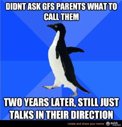 quickmeme:  Socially Awkward Penguin  