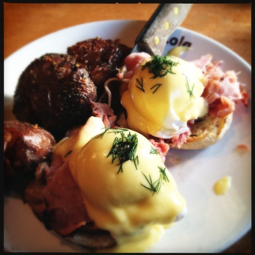 The misc. Seattle food post! 1 and 2: Breakfast at Lola. (1) Octopus hash, (2) eggs benedict 3. Kore