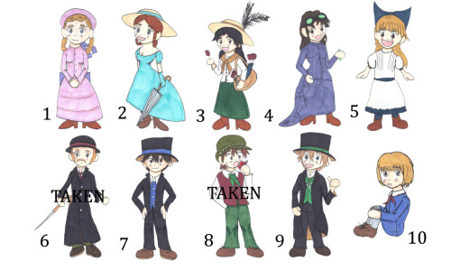 Two are gone - there are eight left! If you want one, hurry up and stake your claim!