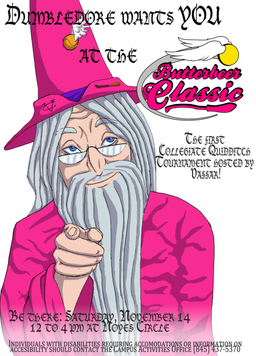 Dumbledore Wants you Pencil sketch, digital color, 2009 I made this poster as fast as possible for t