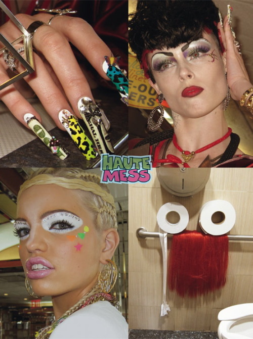 Vogue Italia Mar. 2012 - Haute Mess by Steven Meisel Models: Daphne Groeneveld & Coco Rocha