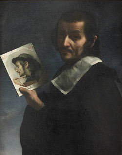 Mrscaravaggio:  Carlo Dolci - Self Portrait - 1674 We All Do Silly Stuff Like This