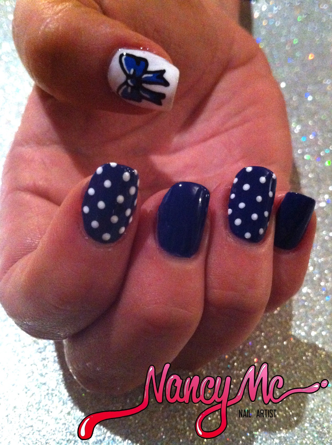 nancymcnails:
“Blue bows
”