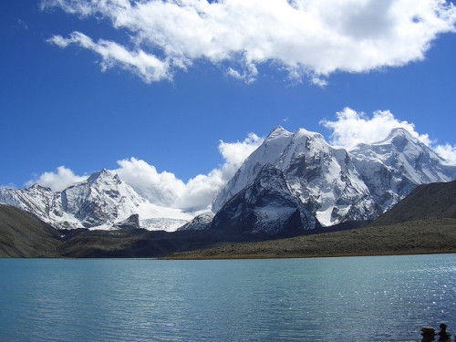 One of the highest lakes in the world, Gurudongmar Lake, Sikkim, India (by Anil Suri).