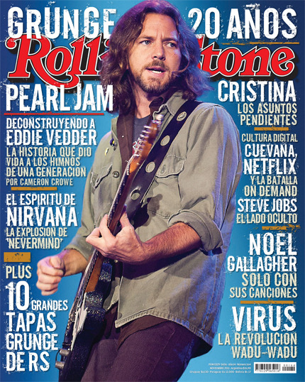 ideafinal:  Rolling Stone Magazine Eddie Vedder #mifavoritodetodoslostiempos