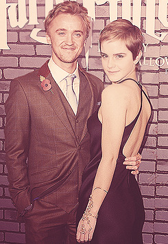 slythinwhore:  Tom and Emma at The Deathly Hallows Part 1 Premiere, New York 2010