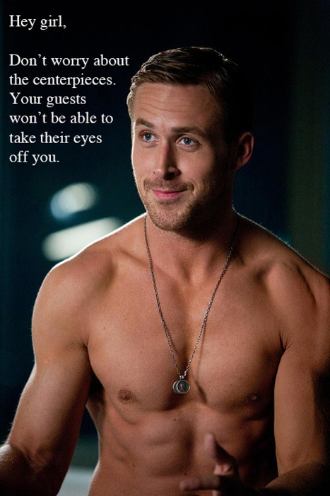 You always know the right thing to say, Ryan Gosling.