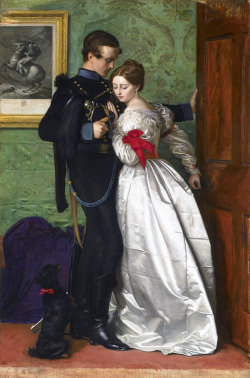 23silence:  John Everett Millais - The Black Brunswicker, 1860 