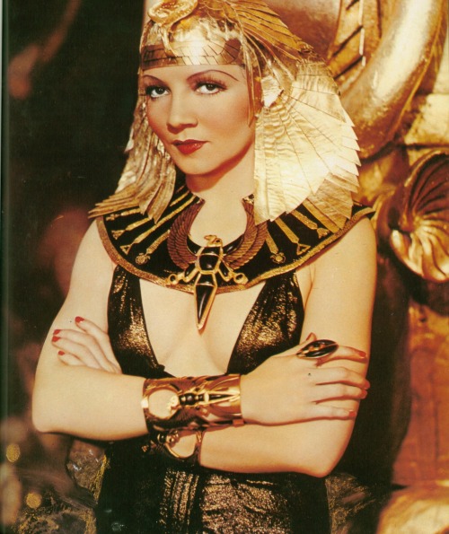 updownsmilefrown: Claudette Colbert as Cleopatra, 1934