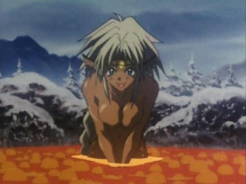 bom-bas-tik:  no lie, 1st anime girl crush.   the lava is the second hottest thing on this pic~ ;9