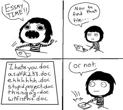 sarahseeandersen:  #1 reason I don’t do my homework. 