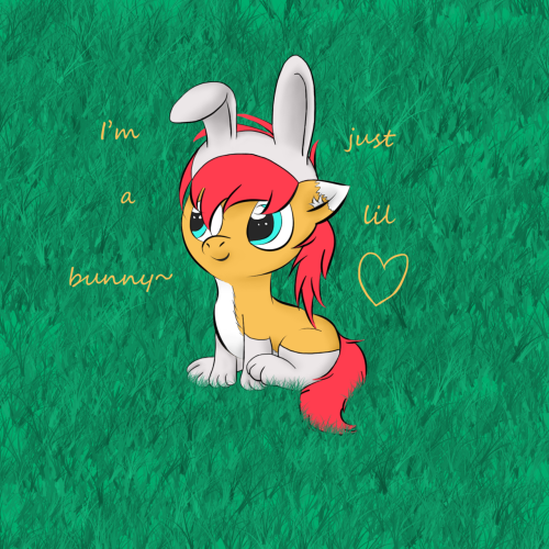 e-bommel:  Happy Easter everyone! Here, have a cute bunny vixy.  Hnnnnng <3