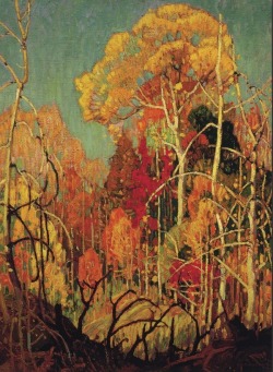 wasbella102:  Franklin Carmichael, “Autumn in Orillia”  