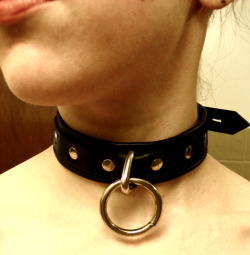 baby-fucktoy:  holly-gonightly: For your viewing pleasure, my four collars.   She looks like my crush.  Holy shit.