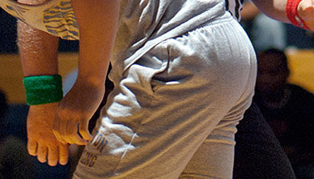 Taylor Lautner&rsquo;s ass.