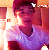 withzaynliam:  Here is Liam at 2.30am on twitcam, even tho he is hungry and has just