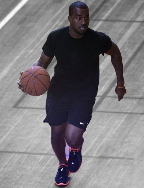 Porn Pics  kanye west playing ball 8)