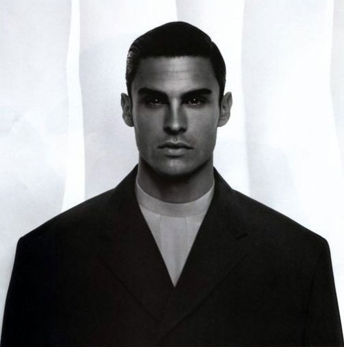 Baptiste Giabiconi by Karl Lagerfeld for Numéro Homme#22 &ldquo;Série Noire&rd