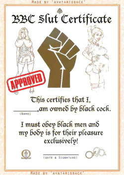 mistyblack:  Print it, put in your name, and hang on your wall.  Why be subtle?