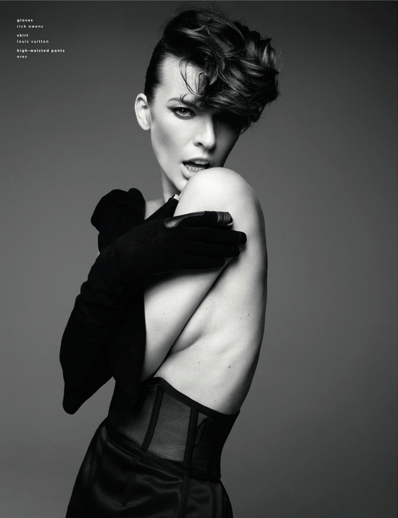 sinolia:  Milla Jovovich by Rankin for The Hunger Fall 2011. 