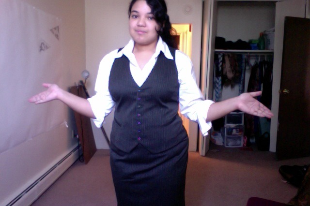 gpoy!
My vest and skirt arrived yesterday 8D