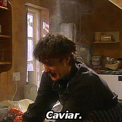 Seeing Bernard throw that whole thing of saffron into the pan made me shriek in pain.