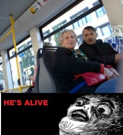 thefuuuucomics:  “Hitler takes the bus”Submitted