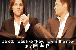 wearitaswormstache:  Jared and Jensen about