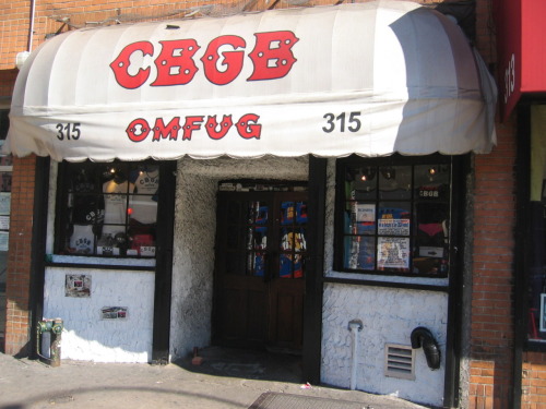 CBGB, Bowery Street, NYC, 2005