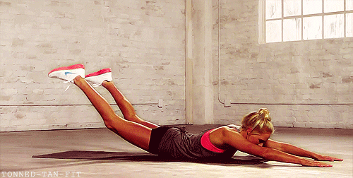 juustdoit:  good workout for building up lower back / glute strength 
