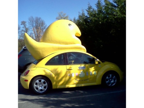 effyeahnerdfighters: The Peepmobile… I thought the nerdfighters would like this. Happy Easter