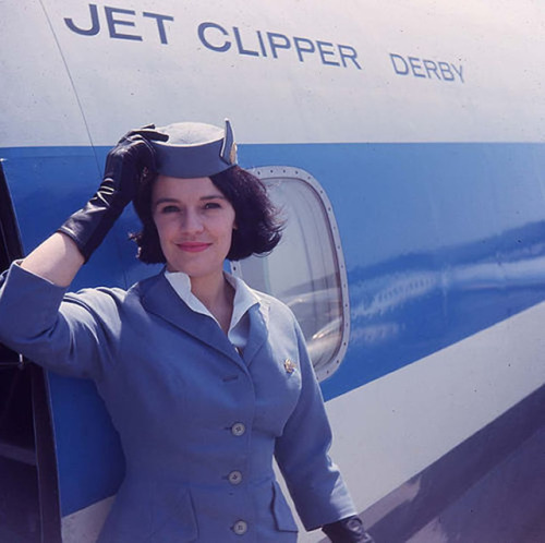 1960s Pan Am stewardess