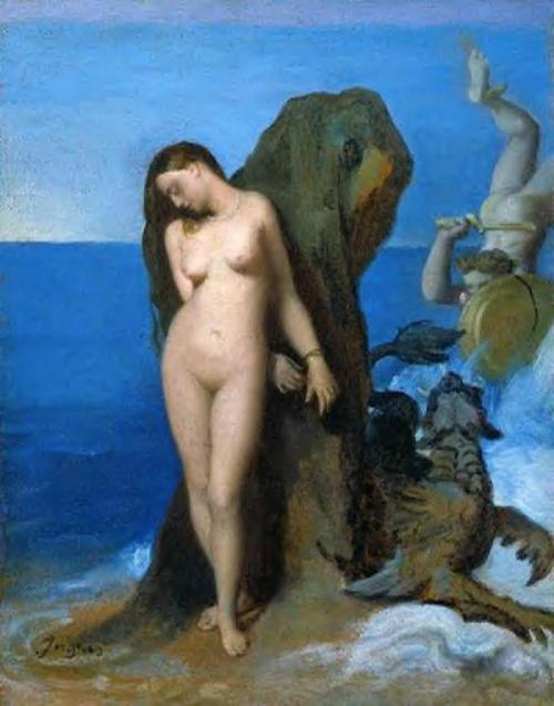 nudepageant: “perseus &amp; andromeda” by jean auguste dominique ingres