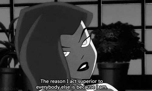 Self esteem lvl 1000.