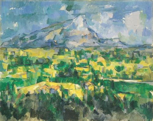 Cézanne, Mont Sainte-Victoire, 1902-1904&ldquo;Treat nature by the cylinder, the sphere, the cone, e