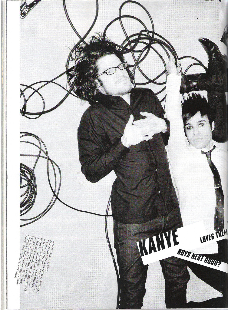 fuckyeahpetewentz:  old article from SPIN? i believe lots of nice photos