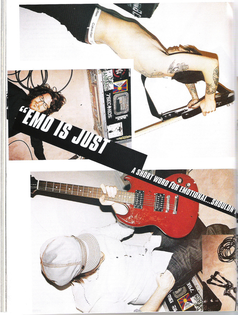 fuckyeahpetewentz:  old article from SPIN? i believe lots of nice photos