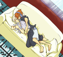 Neku &amp; Joshua. &lt;3 I like better than Riku and Sora. teehee!