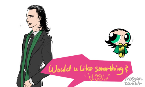 Loki meets puff Loki