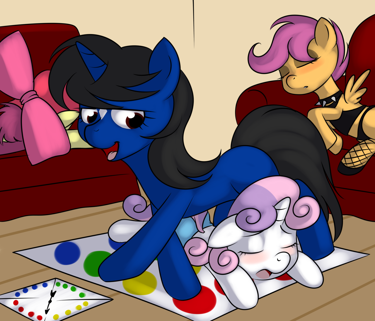 ask-klodette:  these fillies cant handle me  Ahahaha XD i should&rsquo;ve known!
