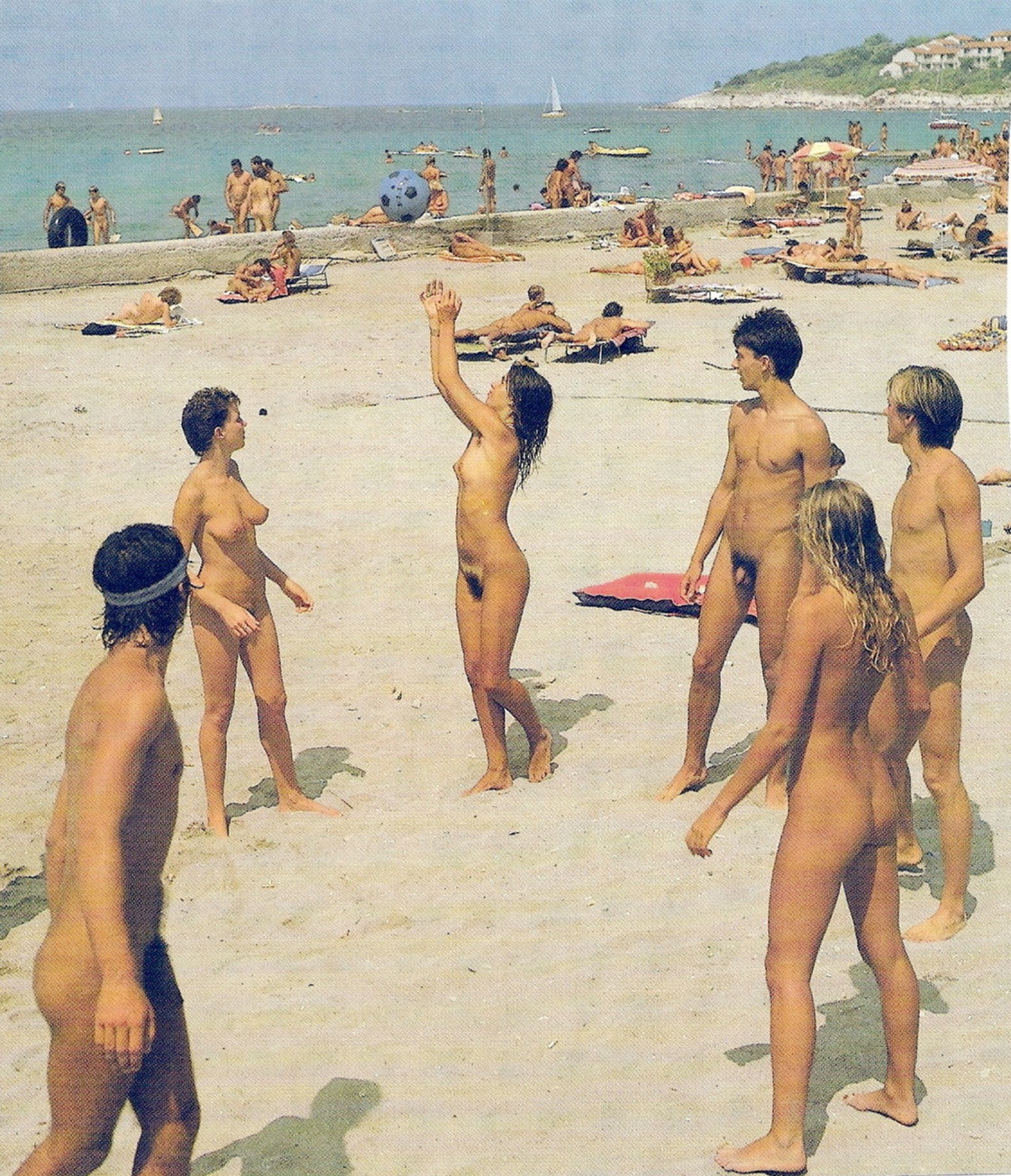 Vintage european nudists