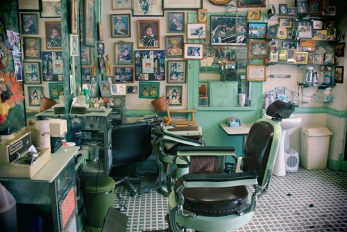 Topless barber shop